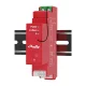 Shelly Wave Pro 1PM DIN Rail Smart Relay with Power Measurement, Red