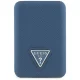 Guess Grained Triangle Powerbank with MagSafe 5000mAh 15W USB-C - blue