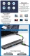 Extra Digital USB-C Adapter HDMI, 3x USB-A, SD, TF, PD 100W, Space Gray