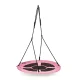 Kids Outdoor Nest Swing ECOTOYS 100cm 150kg, Pink