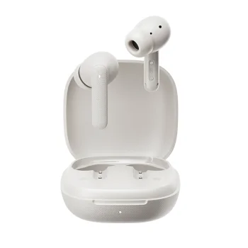 True Wireless Earbuds QCY Buds T43 ENC Bluetooth 5.3 White