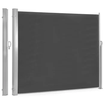 Retractable Side Awning 300x200 cm Patio Privacy Screen, Anthracite