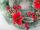 Christmas Decorative Wreath for Door / Wall, 20 cm