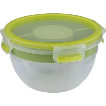 Food container Emsa Clip&Go Snackbox with inserts 1L, green