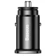 Baseus Type-C USB-C Quick Charge 30W 5A QC4.0 Car Charger Dual PPS Multi Charging