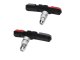V-brake Threaded Bicycle Brake Pads for MTB / Trekking