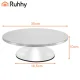 Rotating Cake Stand Ruhhy 30 cm, Stainless Steel