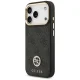 Guess iPhone 17 Pro Case 4G Strass Logo MagSafe, Black