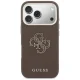 Guess FW Resin Logo Case for iPhone 17 Pro - Brown