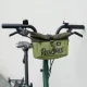 Rockbros W020-1 Foldable Handlebar Bicycle Bag 2.8-4.6L - Green