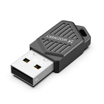 Wozinsky WAX-900 Dual-Band USB Wi-Fi 6 and Bluetooth 5.4 Adapter, Black
