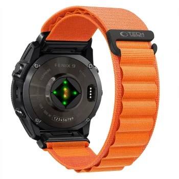 Tech-Protect Nylon Pro strap for Garmin Fenix (47 mm), orange