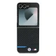 BMW Carbon Blue Line Case for Samsung Galaxy Z Flip 6 Black