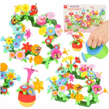 Creative Building Blocks Flower Garden, 175 Pieces