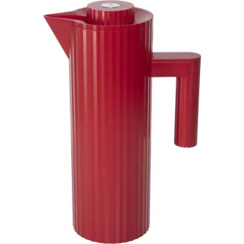 Alessi Plissé MDL12 R Thermal Jug 1 L, Red