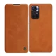 Nillkin Qin Wallet Case for Xiaomi Redmi Note 11T 5G / Poco M4 Pro 5G, Brown