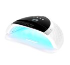 Glow UV/LED Manicure & Pedicure Lamp YC57 268 W, White (57 LED, Dual LED, Low Heat Mode, with Timer)