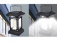 Solar Lamp with Motion and Dusk Sensor, 60 LED COB, 5 Modes, Black