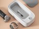 Ultrasonic Cleaner for Jewellery, Eyeglasses, and Watches, White and Grey