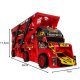 Car Carrier Truck Toy with 6 Die-Cast Cars and Launcher 22515