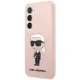 Karl Lagerfeld Samsung Galaxy S23 Case Silicone Ikonik, Pink