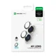 AmazingThing AR Aluminum Camera Lens Glass for iPhone 16 / 16 Plus with Frame, 9H, Green