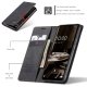 Samsung Galaxy A34 (SM-A346) CASEME Wallet Magnetic Leather Case Cover, Black