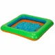 Kinetic sand set with inflatable sandbox, 1 kg, 27 accessories