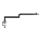 BOYA MIC ARM LP Low Profile Microphone Arm with Desk Clamp, Black