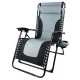 Gotel L66R4 Premium Foldable Garden Lounger with Table