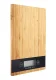 Bamboo Electronic Kitchen Scale with LCD Display, up to 5 kg