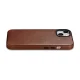 iCarer Leather Case for iPhone 14 Plus with MagSafe, Brown