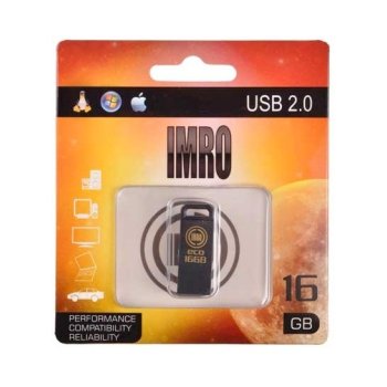 USB Flash Drive Imro 16GB 2.0, Black
