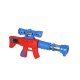 Target Shooting Game Set with Toy Gun and 12 Soft Foam Balls