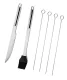 BBQ Grill Tool Set with Carrying Case, 10 Pieces