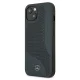 Mercedes iPhone 13 mini Case Perforated Area, Navy Blue