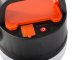 LED camping lantern with rechargeable battery, USB, solar charging, remote, hook