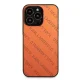 Karl Lagerfeld Perforated Allover dėklas skirtas iPhone 13 Pro / 13 6.1\", oranžinis