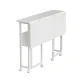 Maclean MC-126 Folding Desk, 100x58cm, White