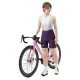 Rockbros YDDK017-1 TVI Women\'s Cycling Bib Shorts with Pad, Size S - Purple
