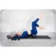 Neo-Sport Exercise Roller Set with Massage Ball & Double NS-998 Black-Blue