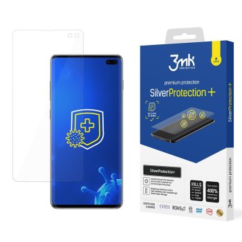 Samsung Galaxy S10 Plus Screen Protector 3mk SilverProtection+, Antimicrobial Film