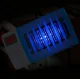 Electric insect killer lamp for mosquitoes and flies, white blue