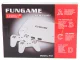 Retro TV Video Game Console with 2 Controllers and Gun (9999 Games), Blue