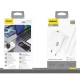 Dudao A28C 45W GaN Wall Charger + USB-C Cable - White