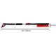 Iso Trade Xtrobb 24822 Telescopic Ice Scraper with Snow Brush, Black/Red