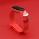 Christmas Strap for Xiaomi Mi Band 3 / 4 Sock Motif Red