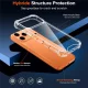 Hibridinis dėklas iPhone 18 Pro Max / 17 Pro Max su kameros apsauga, skaidrus