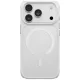 Uniq Hybrid MagClick Charging Veren Case for iPhone 18 Pro / 17 Pro, White (Chalk Frost)