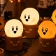 Kids Night Light Ghost LED USB-C, 2 Modes, White/Brown